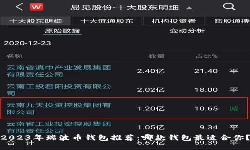 2023年瑞波币钱包推荐：哪款钱包最适合你？